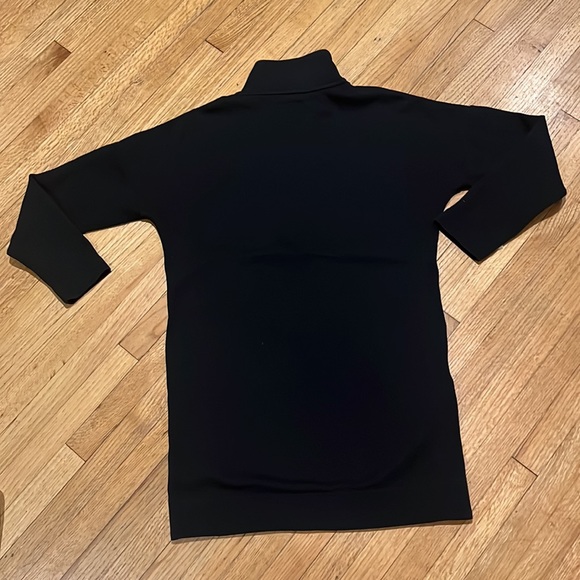 Nike Half-Zip Tech Fleece Long Sleeve Dress Black/Black Size Small with Pockets - Picture 15 of 15